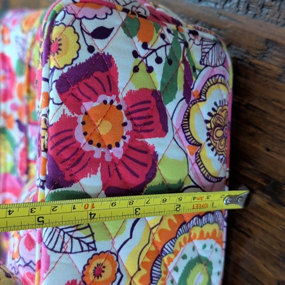 Vera Bradley Clemetine Floral Pink Tote Bag with Matching Wallet - Picture 13 of 16